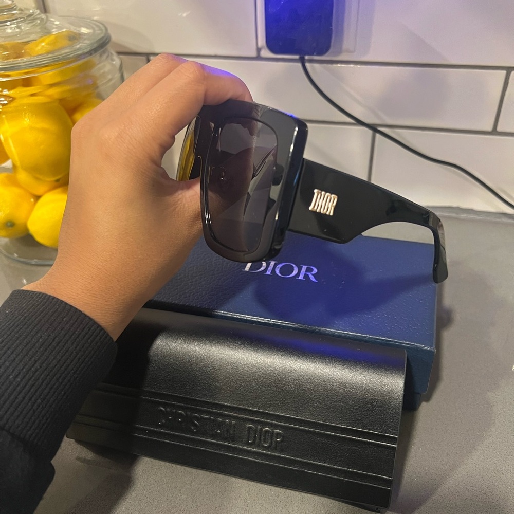 Dior oversized sunglasses